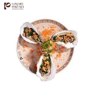 Hàu Nhật Nướng Mỡ Hành