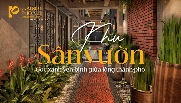 Khu sân vườn – Góc xanh yên bình giữa lòng phố