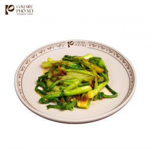 Cải Hong Kong Sốt XO