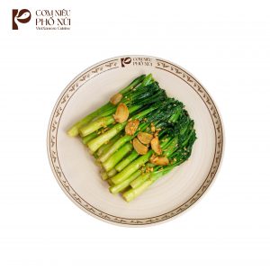 Cải Hong Kong Xào Tỏi