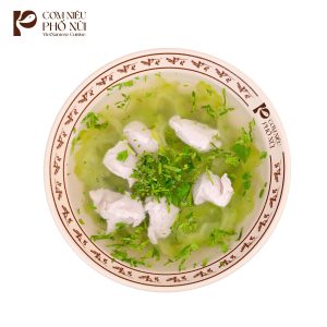 Canh Khổ Qua Chả Cá Măng