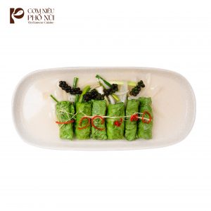 Chả Cá Măng Hấp Cải Bẹ Xanh