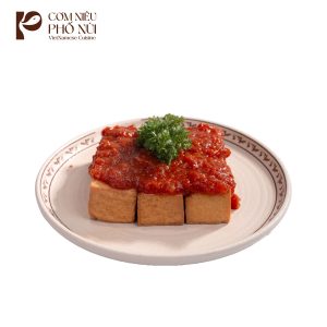 Đậu Hủ Non Chiên Sốt Cà