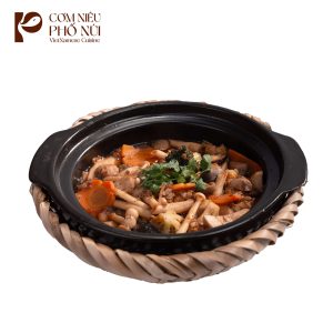 Rau Củ Và Nấm Kho Tương Hột