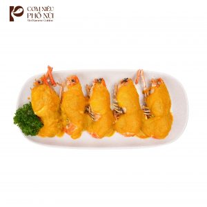 Tôm Càng Sốt Trứng Muối