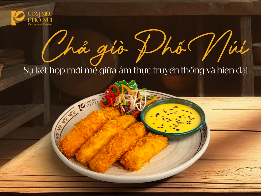 chả giò phố núi
