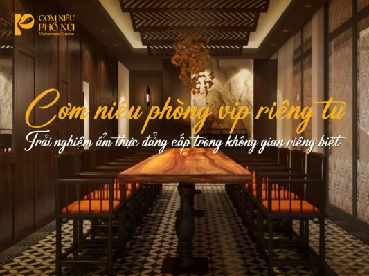 cơm niêu phòng vip riêng tư