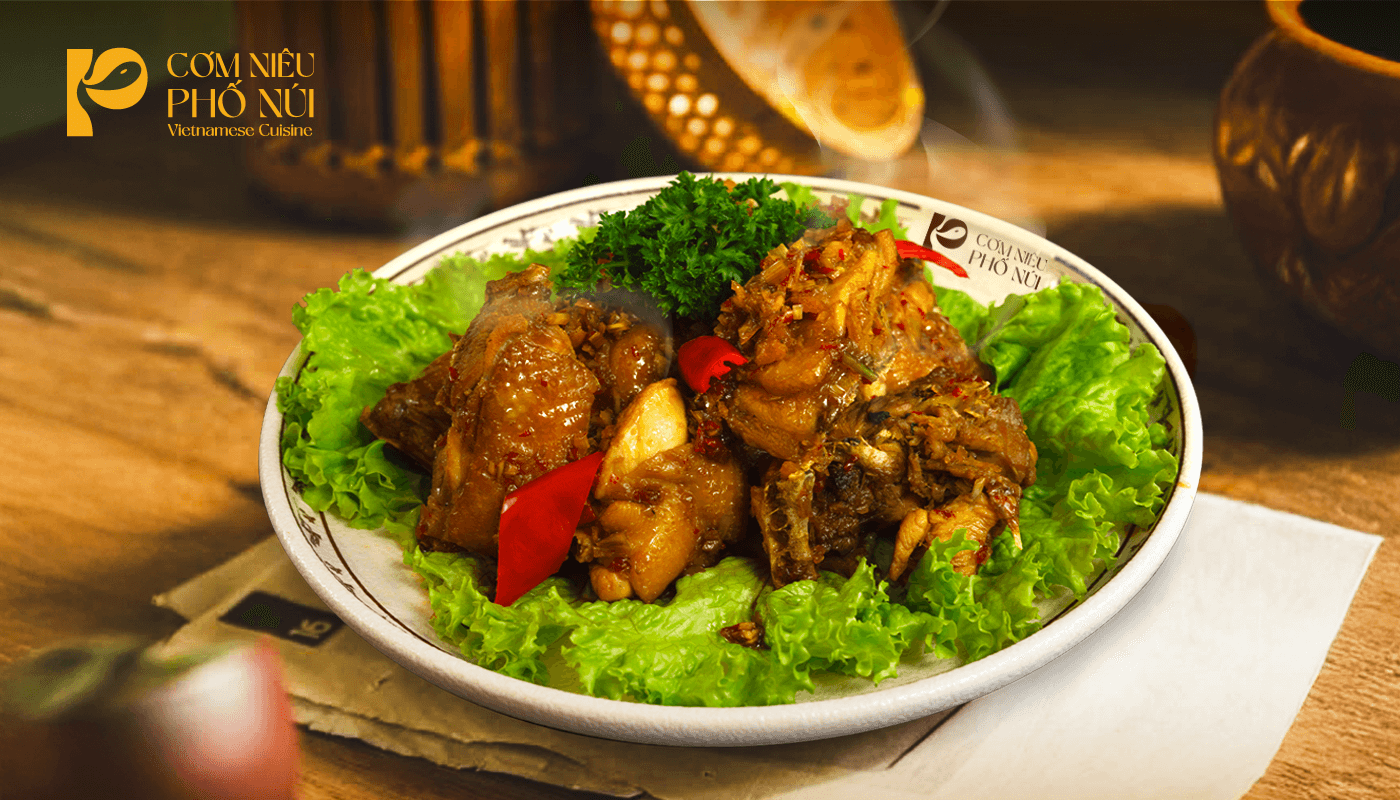 gà kho sả ớt