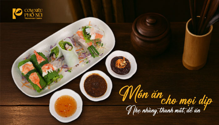 Món ăn cho mọi dịp – Nhẹ nhàng, thanh mát, dễ ăn