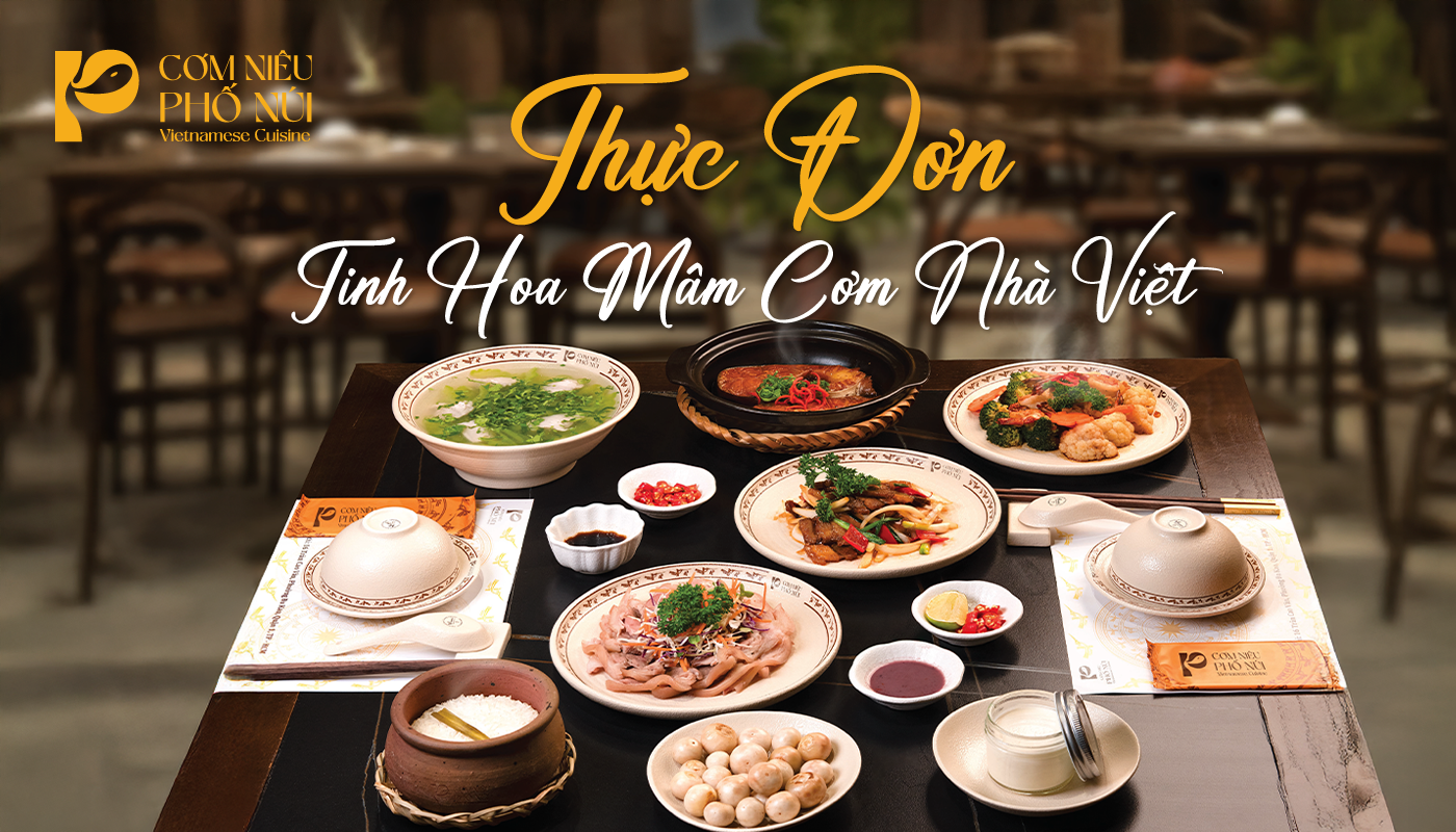 Thực đơn – Tinh hoa mâm cơm nhà Việt Nam