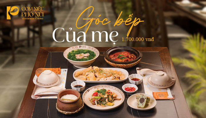 Góc Bếp Của Mẹ – Trọn vẹn hương vị cơm nhà